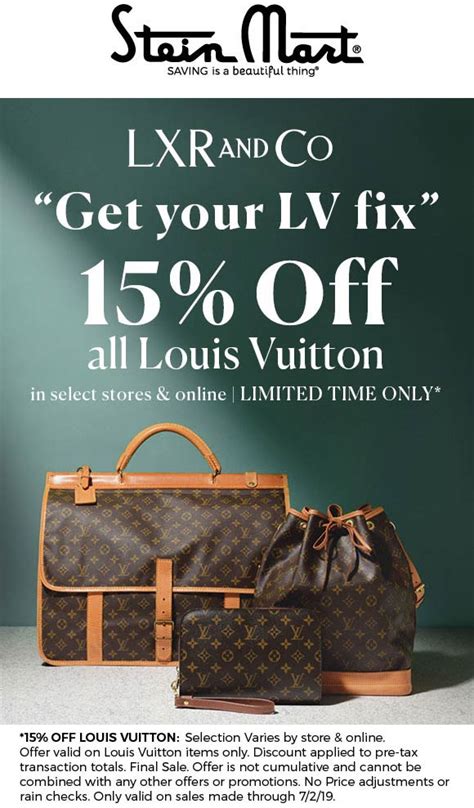 coupon for Louis Vuitton handbags